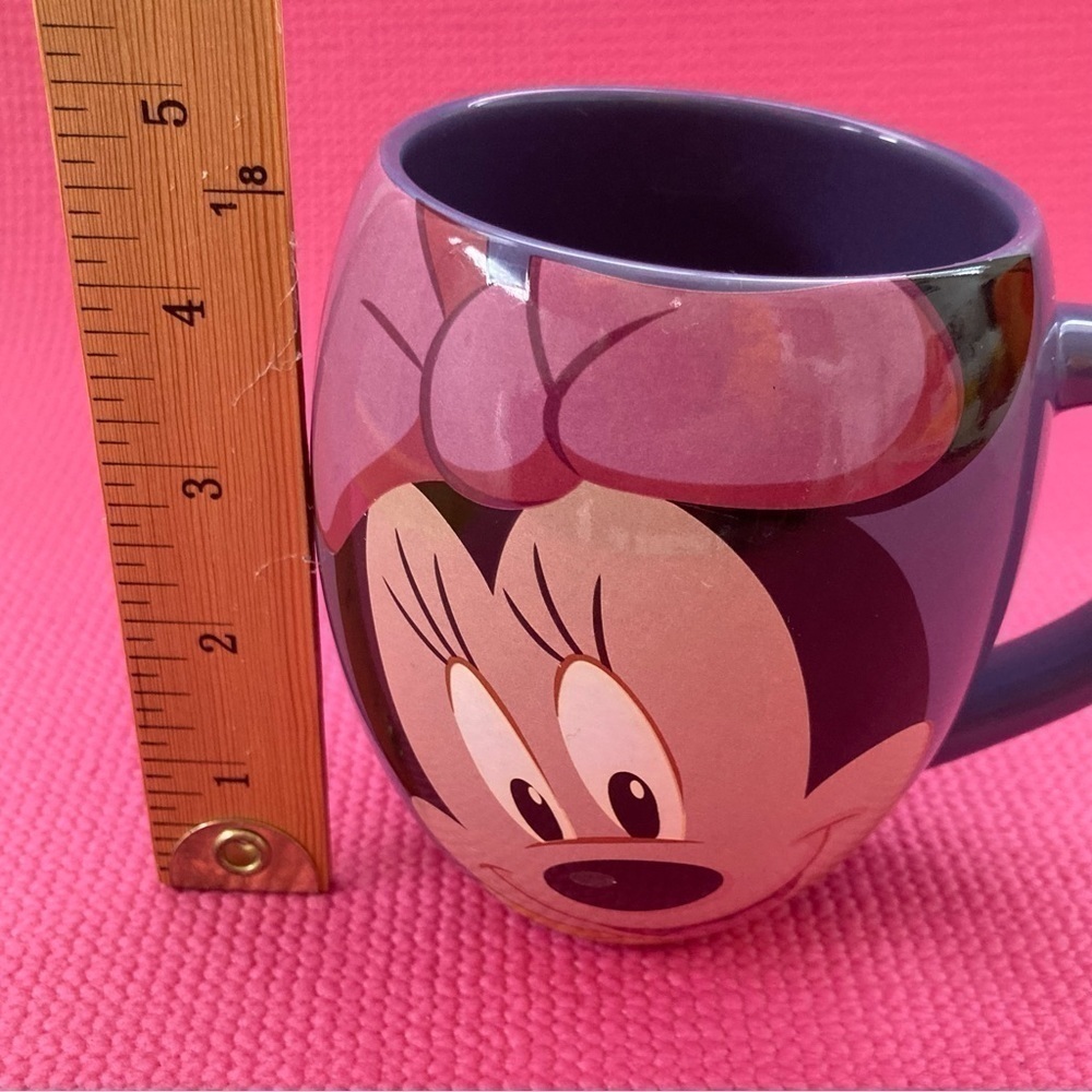Authentic Disney Park Minnie Mouse SWEET Purple Coffee Mug Cup 20 oz - Picture 4 of 5